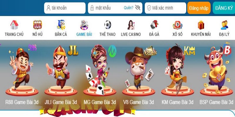 Tham gia game bài 3D chất lượng toàn diện và hấp dẫn